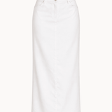 Sira Maxi Nederdel - Hvid - ByStenholt.dk