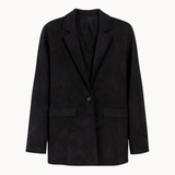 Suede Blazer - Sort - ByStenholt.dk