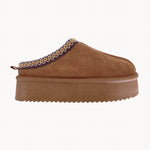 Tabita Bamsestøvler Plateau - Camel - ByStenholt.dk