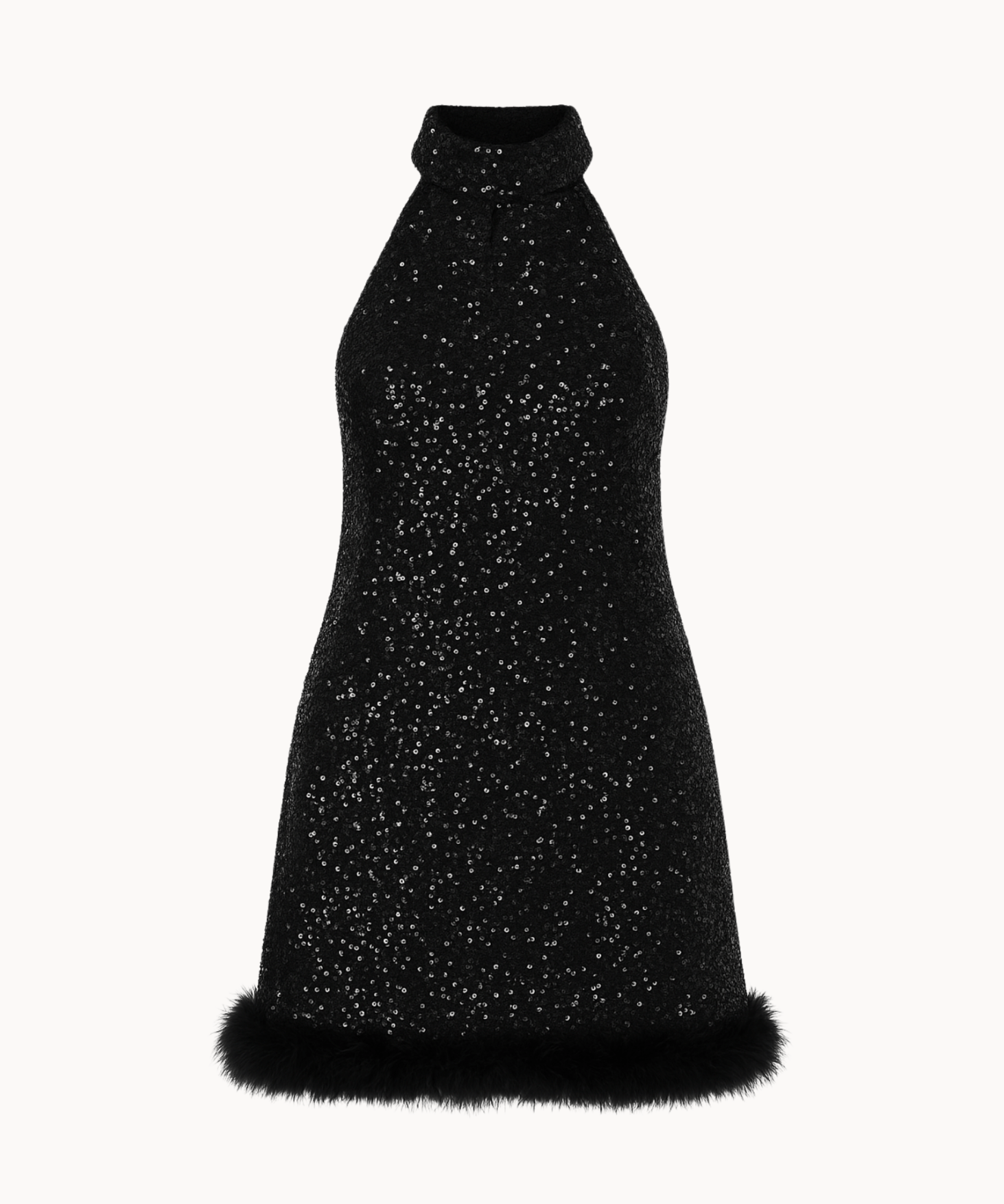 Thea Paillet Kjole - Sort - ByStenholt.dk