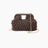 Tinka Clutch - Mørkebrun - ByStenholt.dk