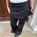 Tora Bukser med nederdel - Sort - ByStenholt.dk