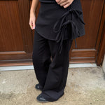 Tora Bukser med nederdel - Sort - ByStenholt.dk