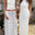 Valeria Mesh Maxi Kjole - Hvid - ByStenholt.dk