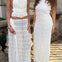 Valeria Mesh Maxi Kjole - Hvid - ByStenholt.dk