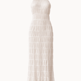 Valeria Mesh Maxi Kjole - Hvid - ByStenholt.dk
