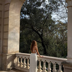 Valeria Mesh Maxi Kjole - Hvid - ByStenholt.dk