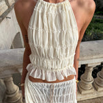 Valeria Mesh Sæt - Hvid - ByStenholt.dk