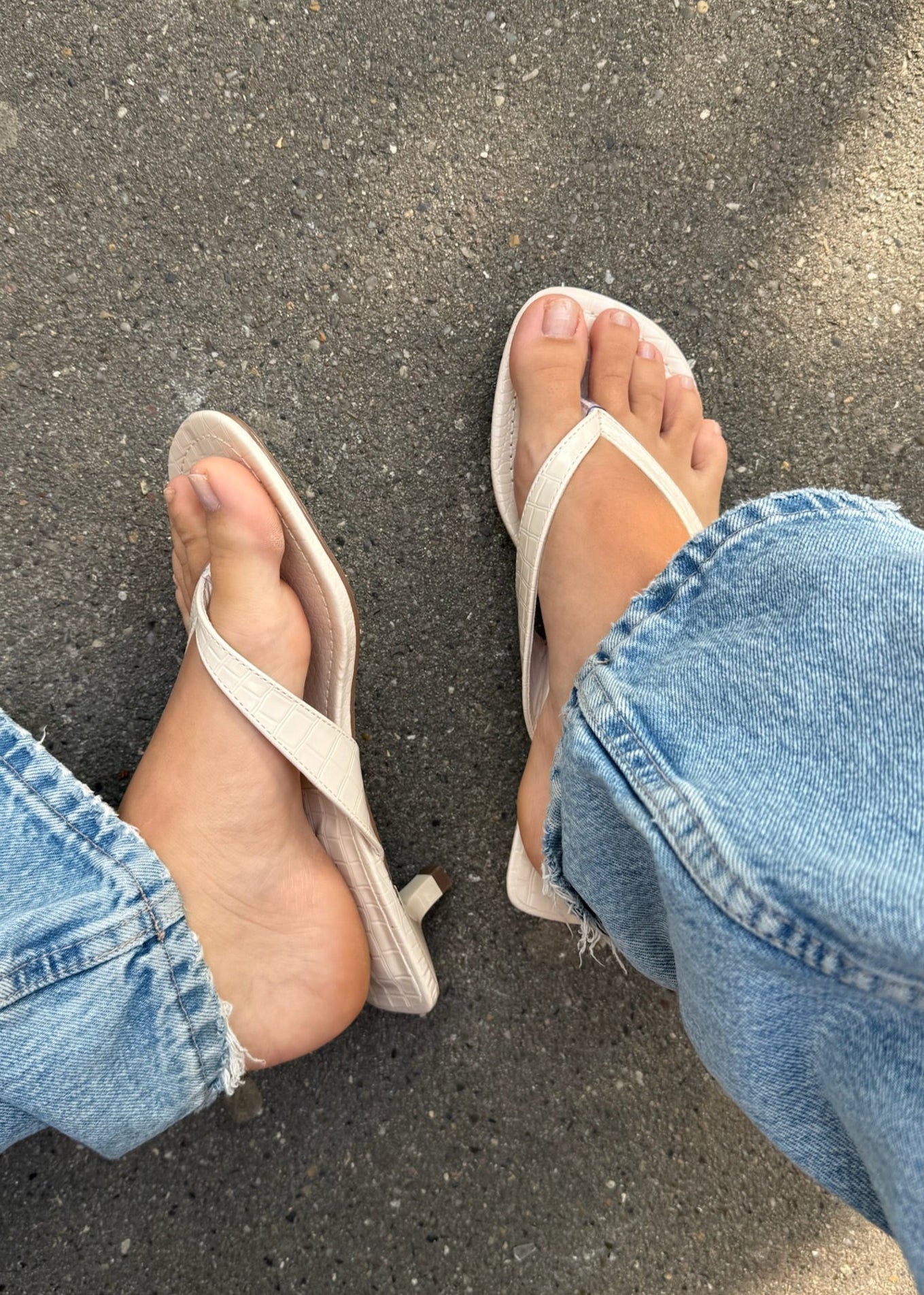 Vea Sandaler med Hæl - Beige - ByStenholt.dk