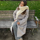 Victoria Lang Coat - Beige - ByStenholt.dk