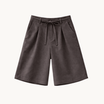 Vide Bermuda Shorts - Mørkebrun - ByStenholt.dk