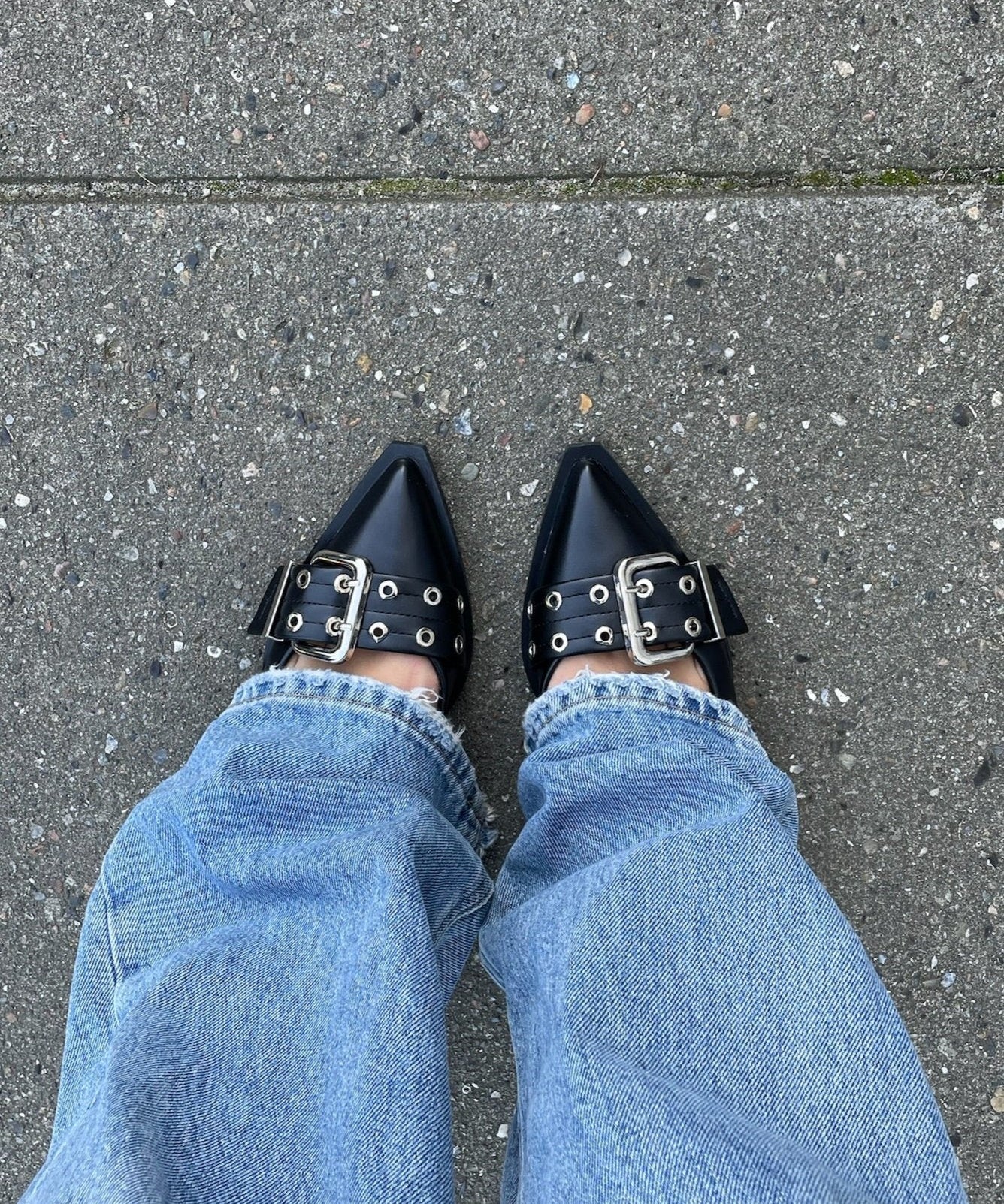 Zara Slingbacks - Sort - ByStenholt.dk