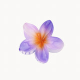 Hawaiian blomma hårklämma - Lila